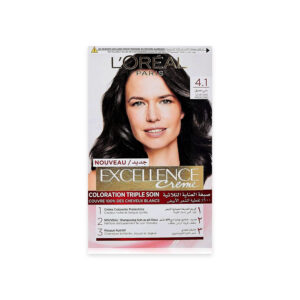 Loreal Excellence Hair Color Shade 4.1 -->3