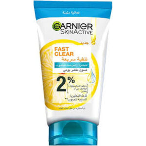 Garnier Fast Clear Exfoliating Wash 150ml