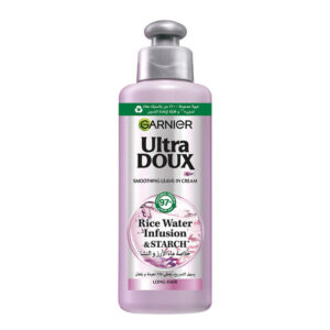 Garnier Ultra Doux Rice Water Infusion & Starch Leave In Hair Cream 200ml