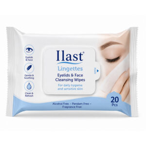 Ilast Lingettes Eyelids & Face Cleansing Wipes 20 Pcs