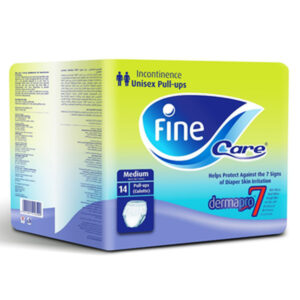 Fine Care Pull-Ups (M) 14 A/Pants +Sterikare Wash Gloves 8 Pcs Free
