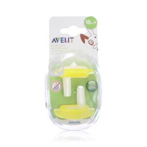 Avent Toddler Fast Flow Spout Teat/Nipple 18m+ -Yellow SCF148/52 -Yellow Del