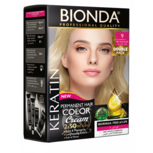 Bionda Keratin Hair Color Tube 2 Pcs Shade 9