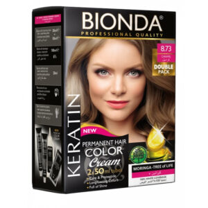 Bionda Keratin Hair Color Tube 2 Pcs Shade 8.73