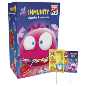 Dr.Frei Immunity Multivitamin Lollipops 50 Pcs