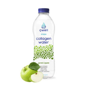 Qwell Shape Green Apple Collagen Water 500ml