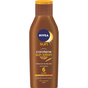 Nivea Carotene Intense Spf 6 Tanning Lotion 200ml