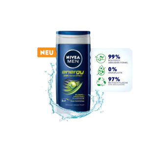 Nivea Energy Shower Gel For Men 500ml N..A 12/3/2026