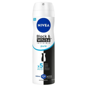 Nivea Invisible Black & White Clean Deo Spray For Women 150ml N..AC 4/12/2024