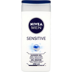 Nivea Sensitive Shower Gel 250ml For Men