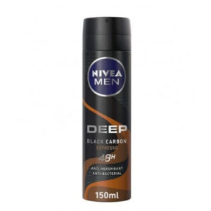 Nivea Deep Black Carbon Espresso Deo Spray For Men 150 ml