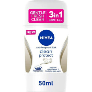 Nivea Clean Protect Deo Stick For Women 50ml N..AC 4/12/2024