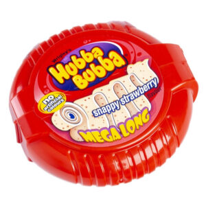 Hubba Bubba Roll Gum 56g- Strawberry  جميع النكهات