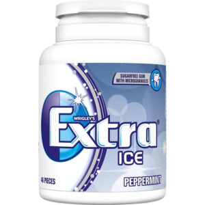 Extra Ice Peppermint S/F Gum Bottle 46 Pcs