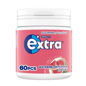 Extra Watermelon S/F Gum Bottle 84g 60 Pcs