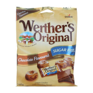 Storck Werthers Chocolate Flavoured S/F Candies 60g N.AC10/6/2026