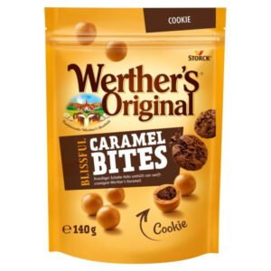 Storck Werthers Original Cookie Caramel Bites 140g