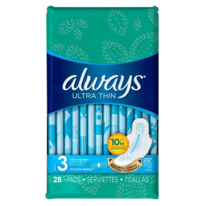 Always Ultra Thin Extra long 28 L/ Pads