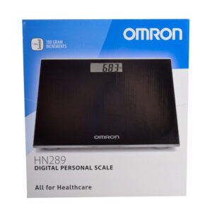 Omron Digital Personal Weight Scale HN289 -EBK Black $Temp.8