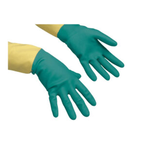 Vileda (Heavy Weight) Latex House Hold Gloves - L