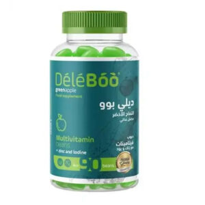 Dele Boo Multi Vitamin & Minerals (Green Apple) 90 Beans