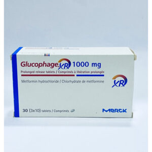Glucophage XR 1000mg 30 Tab