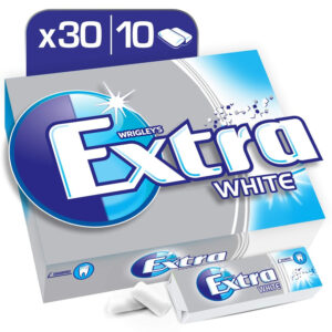 Extra White Peppermint S/F Gum Pellets 10 Pcs