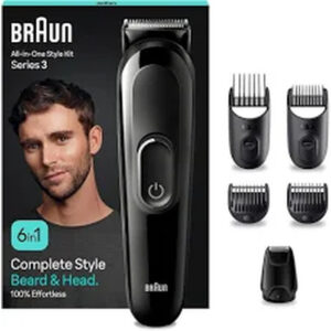 Braun 6 In 1 Beard & Head Styling Men Trimmer -MGK3410  N..AC 9/4/2026