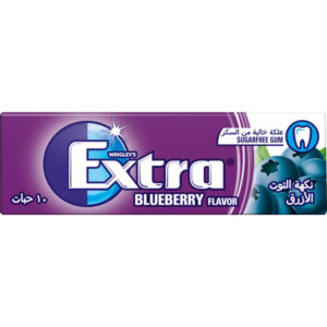 Extra Blueberry S/F Gum Pellets 10 PcsN..A 16/11/2022