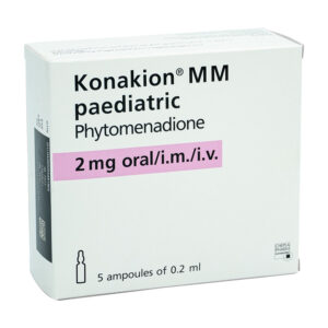 Konakion MM Pediatric 2mg IM/IV Inj 5 Amp