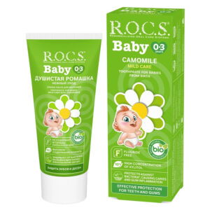R.O.C.S Chamomile Baby 0-3 Yrs Fluoride Free T/P 35ml