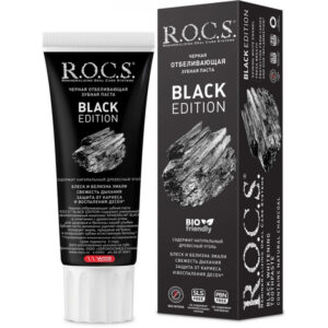 R.O.C.S Black Edition Fluoride Free  T/P 60ml