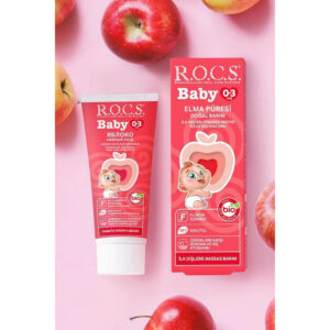 R.O.C.S Mild Care Apple Baby 0-3 Yrs Fluoride Free T/P 45g N..AC 26/4/2026