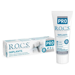 R.O.C.S Pro Implants Fluoride Free T/P 74g 12@26