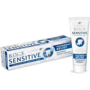 R.O.C.S Sensitive Instant Relief Fluoride Free T/P 75ml