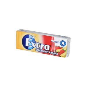 Extra Strawberry Banana S/F Gum Pellets 10 Pcs N..A 23/10/2023