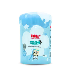 Kids Ear Cotton Buds/Swabs Round Box 100 Pcs-Farlin Del  جميع الانواع