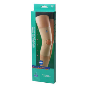 Oppo Elastic Open Patella Knee Support (XXL) - 2021