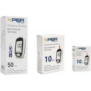 Xper BG & Cholesterol & Ketone Monitor