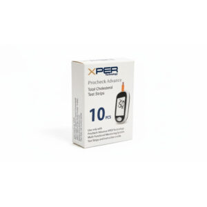 1^^ Xper Total Cholesterol Blood Test Strips 10 Pcs