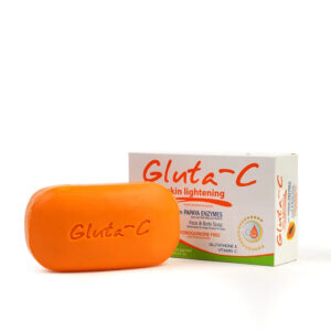 Gluta C Skin Lightening Papaya Face & Body Soap Bar 135g