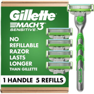 Gillette Mach3+ Refillable Men Razor
