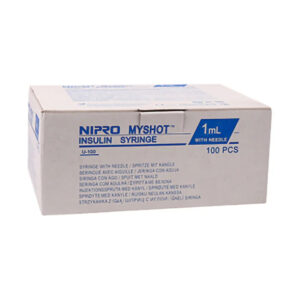 Nipro Insulin Syringe (30G) 1ml 100 Pcs
