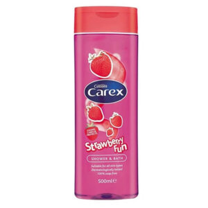 Carex Shower Gel 500 ml-Strawberry Fun  جميع الانواع