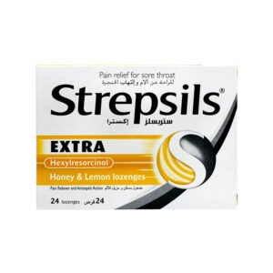 N.1.A18/4/2026 Strepsils Extra Honey & Lemon 24 Loz