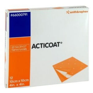 Acticoat Ag Silver Dressing 10*10 cm 1 Pcs