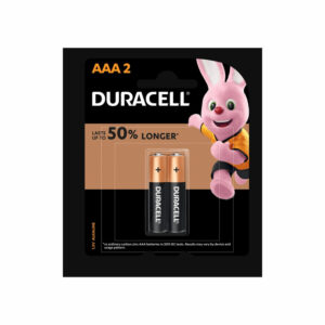 Duracell Original AAA Battery 2Pcs Del
