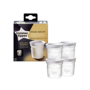 Tommee Tippee Milk Storage Pots 4 Pcs -42301071