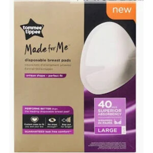 Tommee Tippee Made For Me Disposable Breast Pads 40Pcs-Large