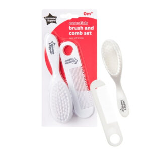 Tommee Tippee Essentials Super Soft Baby Brush & Comb Set -43309940